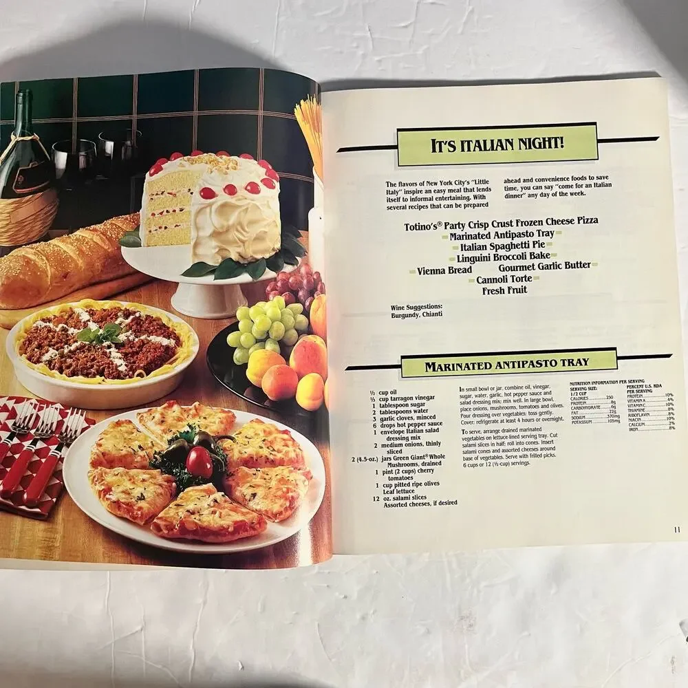 Great American‎ Menus Cookbook by Pillsbury Editors 1984